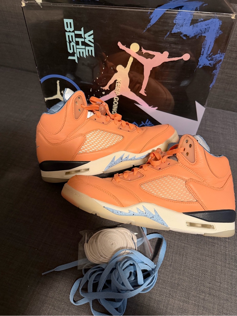 Size 10.5 - Jordan 5 Retro x DJ Khaled We The Best - Crimson Bliss